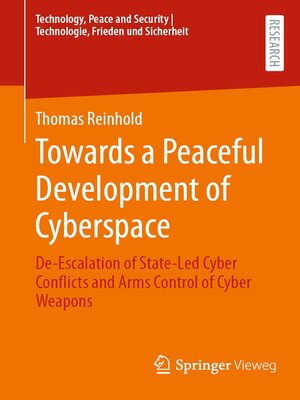 cover image of Towards a Peaceful Development of Cyberspace